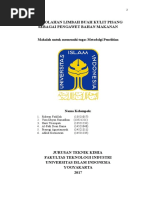 Download Pengolahan Limbah Buah Kulit Pisang Sebagai Pengawet Bahan Makanan by Yura Dhyan Ramadhan SN346117978 doc pdf