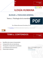 Fisiologia Humana Membrana Celular