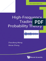 High Frequency Trading and Probability Theory - Zhaodong Wang