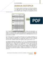 Abundancia Isotopica