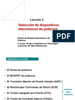 Dispositivos de Potencia