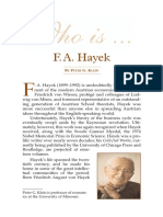 Who Is FA Hayek