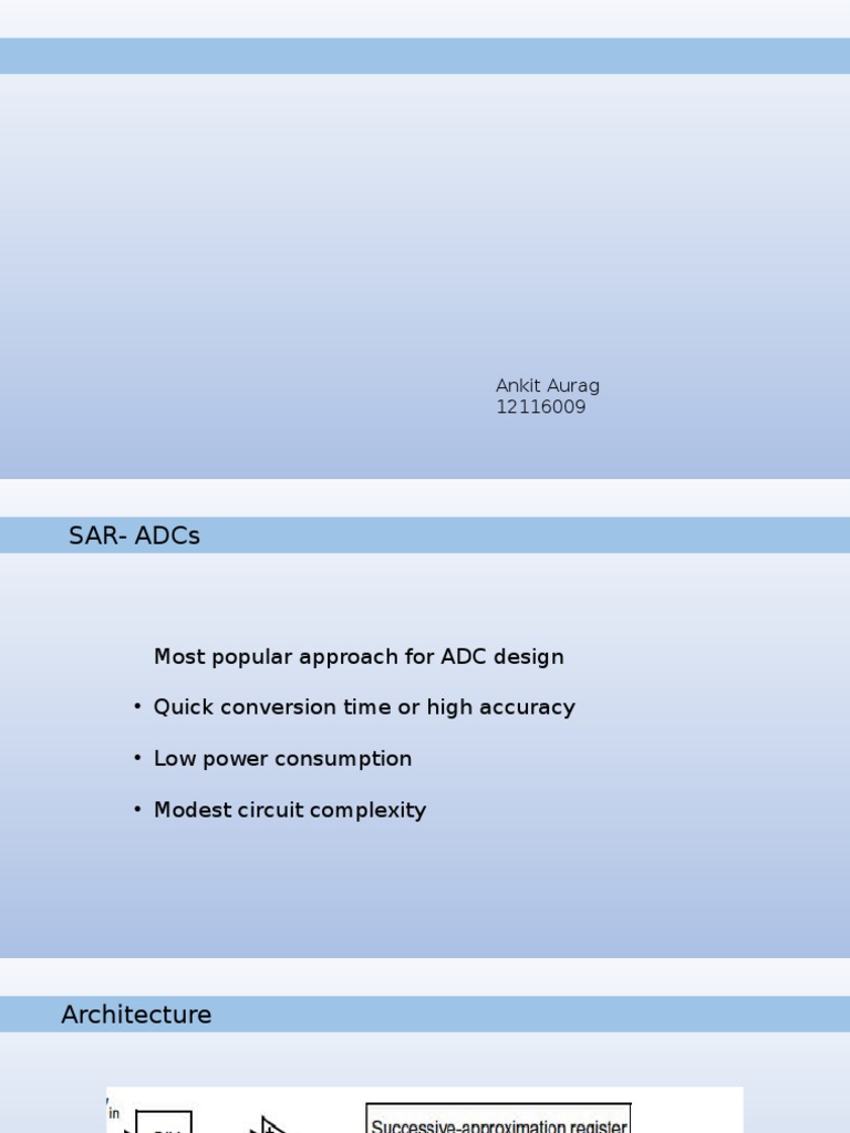 Successive Approximation ADC Overview | PDF