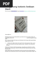 Download Menghitung Isotonis Sediaan Steril by yuni SN346135728 doc pdf