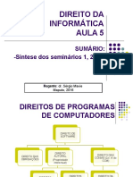 Aula 5 e 6 - Síntese Dos Seminários 1&2