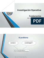 Clase 1 - Fundamentos de La Investigación Operativa