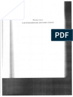 "Unidades de Estudio Del Léxico" en Panorama de La Lexicología