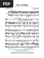 Days of Elijah-Lyrics | PDF | Religion &amp; Spirituality