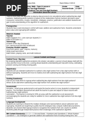 edtpa lesson plan 3 elemmath