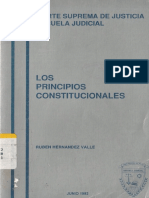 Hernandez Valle, R. - Los Principios Constitucionales
