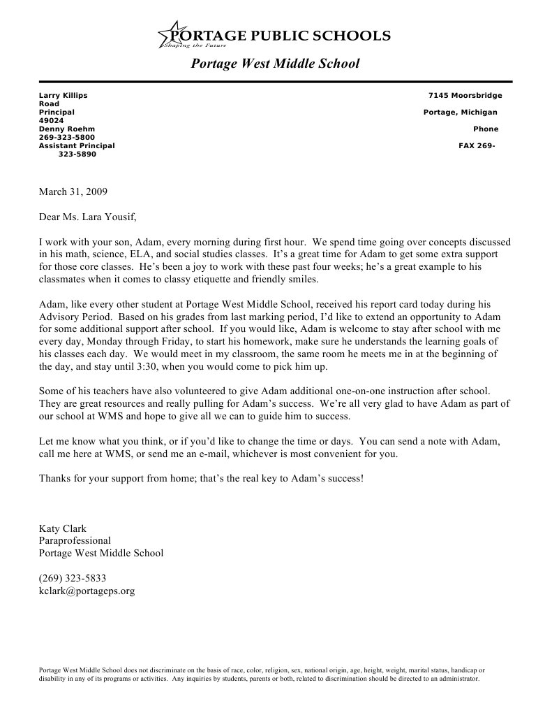 Portage West Middle School PDF Middle Schools Pedagogy
