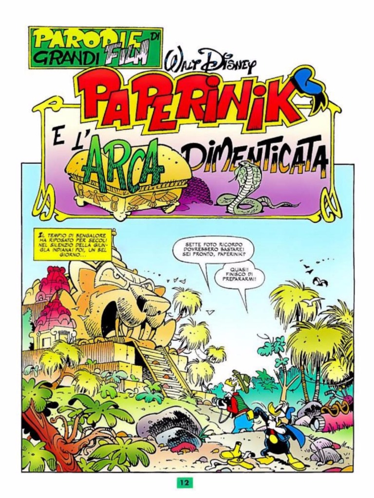 Paperinik e L'arca Dimenticata | PDF