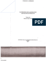 Sesion 3 Lectura Principal- Lindblom Proceso Elaboracion PP Capitulo 1