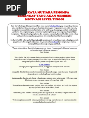Download Gratis Gambar Kumpulan Kata Motivasi Level Tinggi Terkeren oleh Kata Cinta