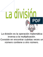 La división