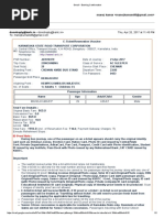 Chennai to Bangalore 20-4-2017