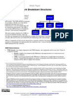 Work Breakdown Structures: White Paper