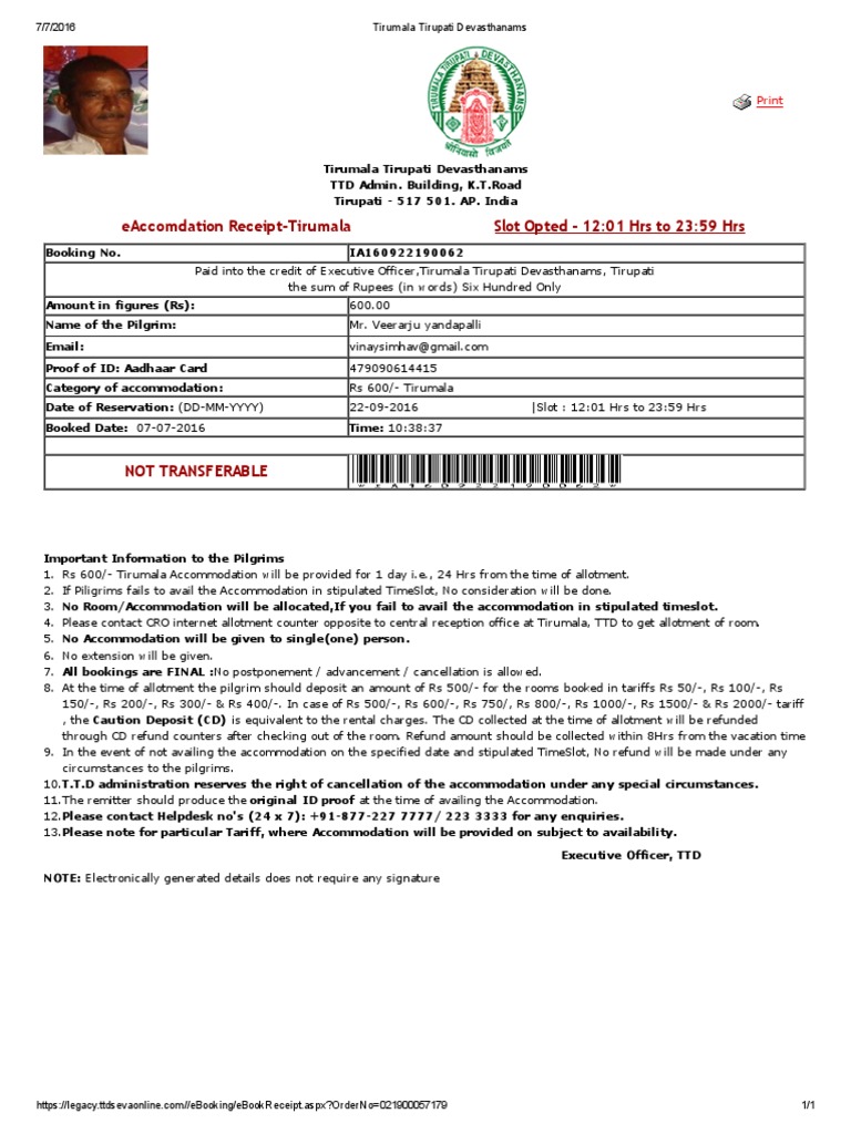 Tirumala Tirupati Devasthanams PDF PDF Business
