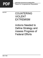 GAO Report On Countering Violent Extremism