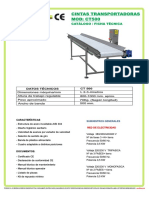 10 Catalogo Ct500 Cinta Transportadora