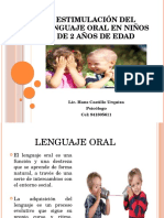 Estimulación Del Lenguaje Oral