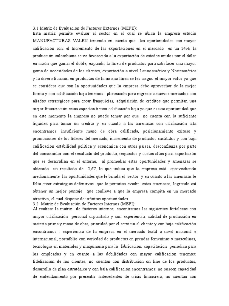 Mefi y Mefe | PDF | Exportaciones | Cliente