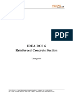 6 Reinforced Concrete Section: Idea Rcs