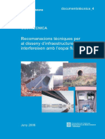 ACA Recomanacions Tecniques Disseny Infraestructures 2006