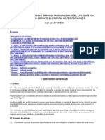 Indicativ ST 009-05 - SPECIFICAŢIE TEHNICĂ PRIVIND PRODUSE DIN OŢEL UTILIZATE CA ARMĂTURI: CERINŢE ŞI CRITERII DE PERFORMANŢĂ