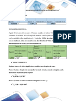 Formato Trabajo Fase 1 (Actividad de Reconocimiento y Pre Saberes Numéricos)