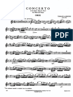Albinoni Concerto For Oboe in D Minor Op 9 No 2 PDF