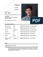 Daniel G Gorham Resume