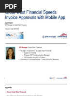 Great-West Financial Speeds Invoice Approvals With Mobile App