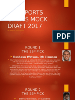 Njnysports Giants Mock Draft 2017