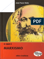 Netto. o Que é Marxismo