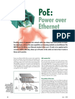 PoE (Power Over Ethernet)