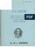 bach - Two-Part Inventions, Three-Part Inventions, Italian Concerto, Goldberg Variations