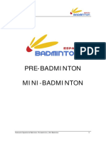 Badminton Prebadminton Minibadminton