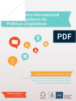 Actas Del VII EIIPol. Lingüísticas 2015 PDF