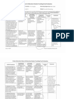 Final Evaluation Student Teaching