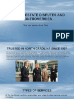 Trust & Estate Planning Disputes and Controversies