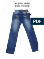 Catalogo Pantalones