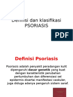 Definisi Dan Klasifikasi PSORIASIS