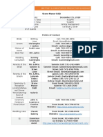 Brittney & Christopher Production Schedule