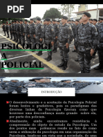 Psicologia Policial