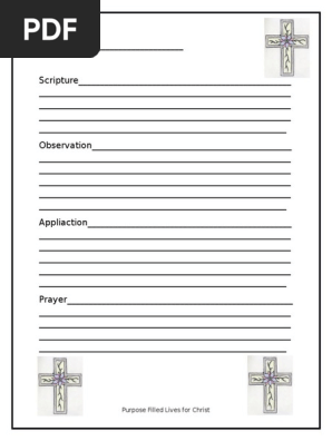 S.OA.P. Bible Study
