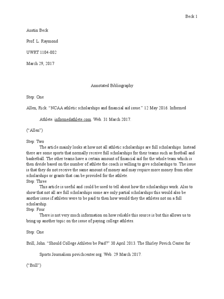 Annotated bibliography chicago style picture