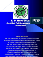 R.P. Mora & Co. CPA Firm Mission and Vision