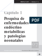 3 - Enf. Endócrino Metabólicas y Patologías Neonatales