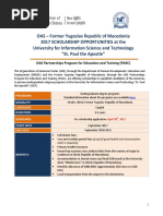 2017 Announcement o as Macedonia